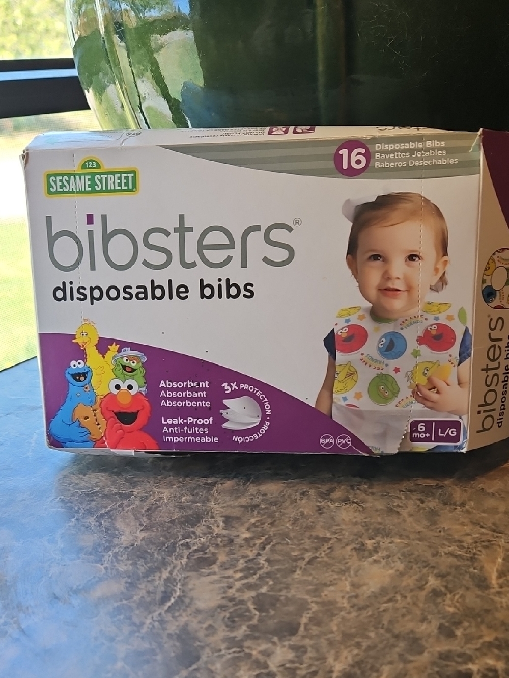 Sesame Street Bibsters Disposable Bibs - Multi-Color